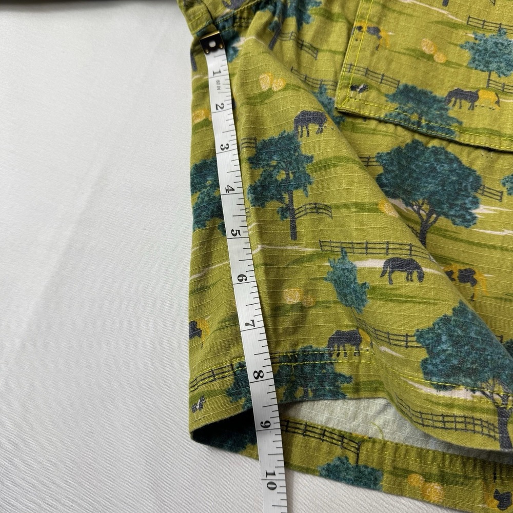Matilda Jane Boys Shorts Size 10 Farm Print Joanna Gaines Cotton NWT Barn Animal - Picture 7 of 10